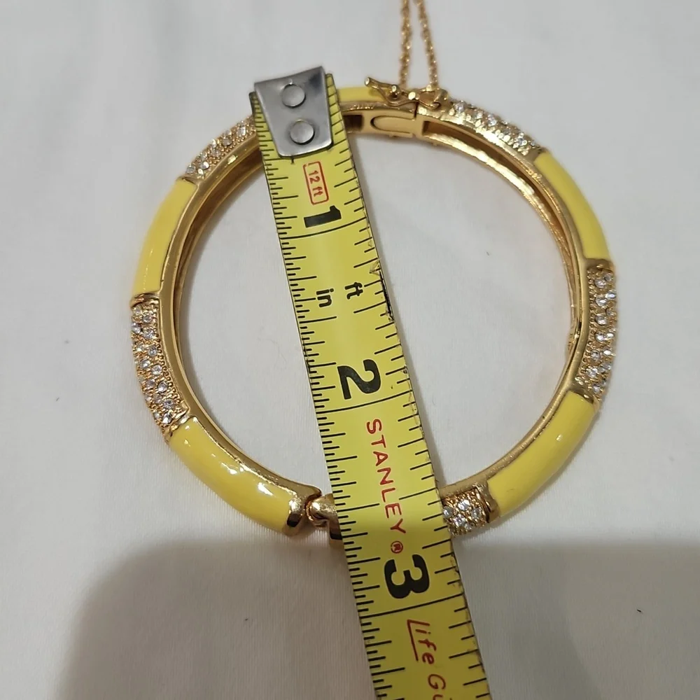 J. Crew Gold and Yellow Bracelet - Picture 7 of 7
